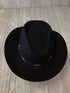 Wrangler Rugged Wear Felt Cowboy Hat Size 7.5
